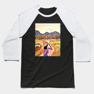 AO DAI ON VIETNAMESE COUNTRYSIDE Baseball T-Shirt